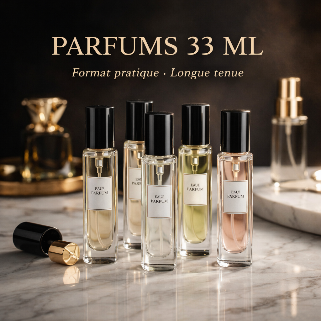 Parfums 33 ml – Format pratique